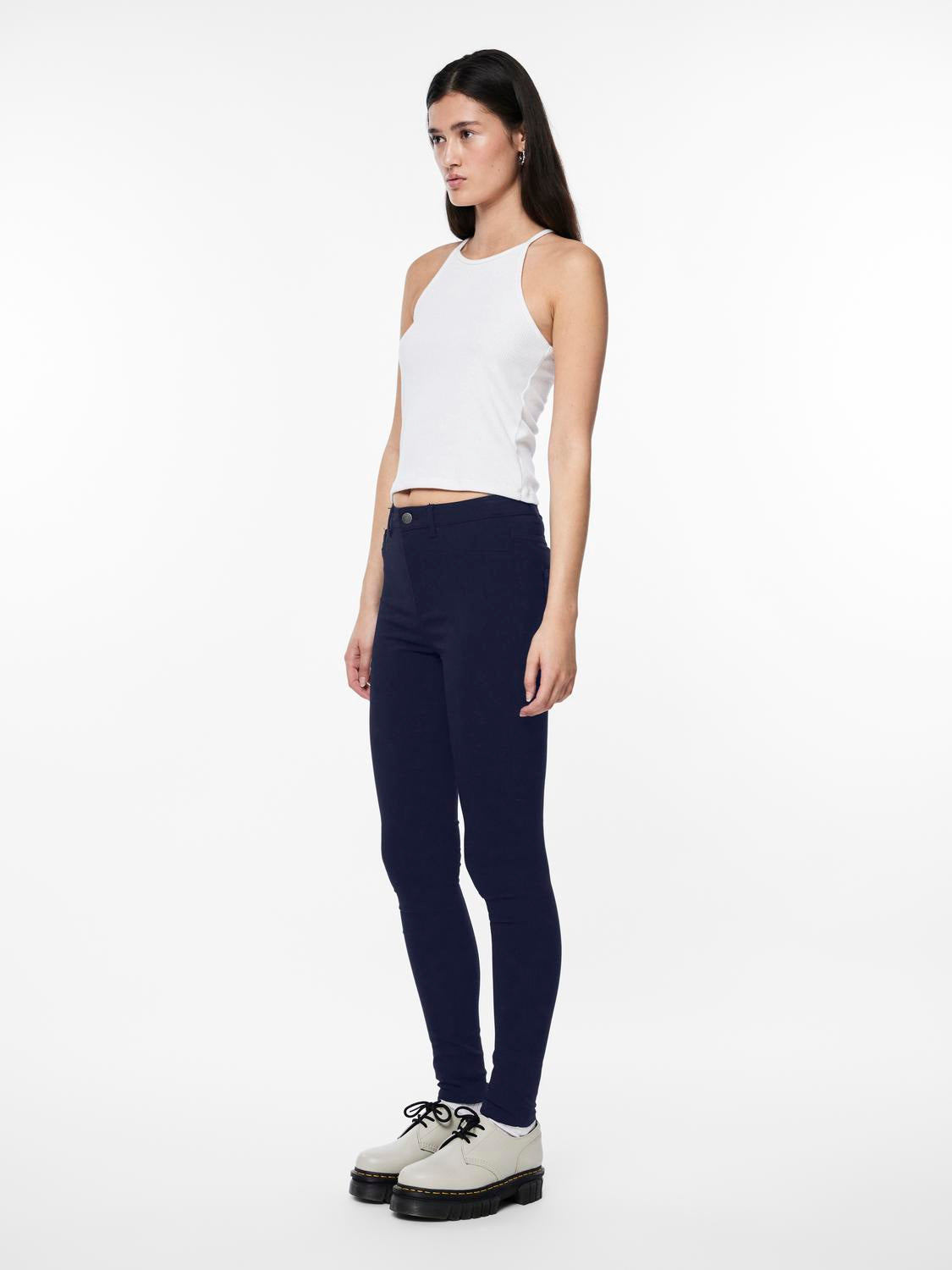 PCHIGHSKIN Leggings - Maritime Blue